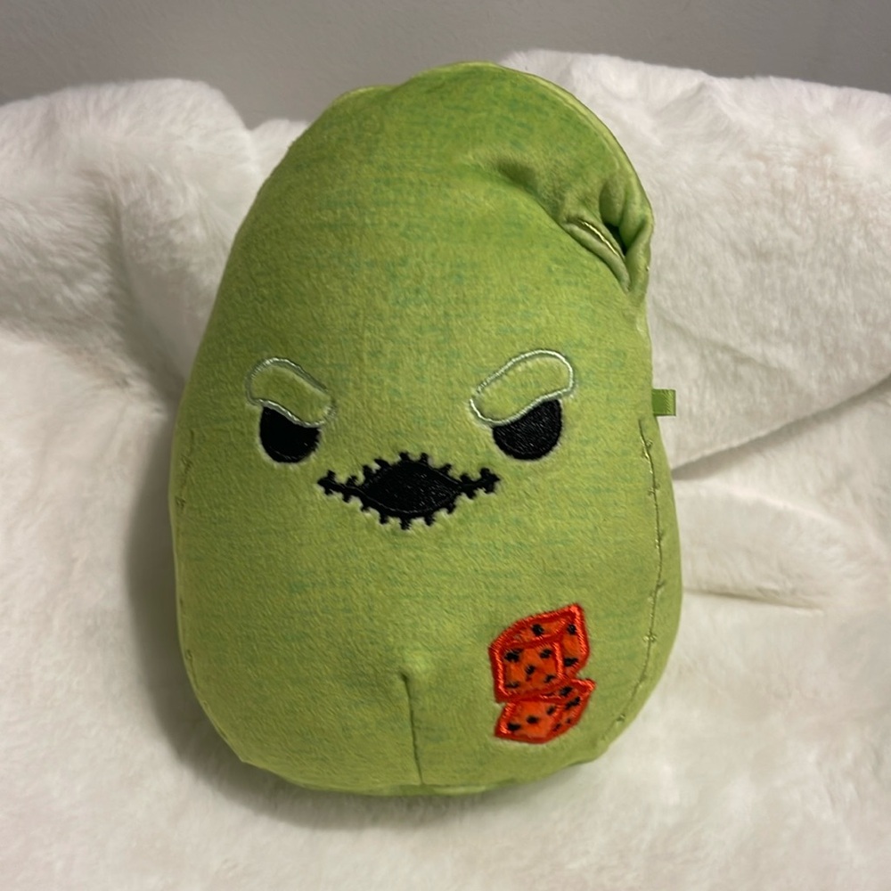 Squishmallows 5“ Green Oogie The nightmare before Christmas （No tags at all)